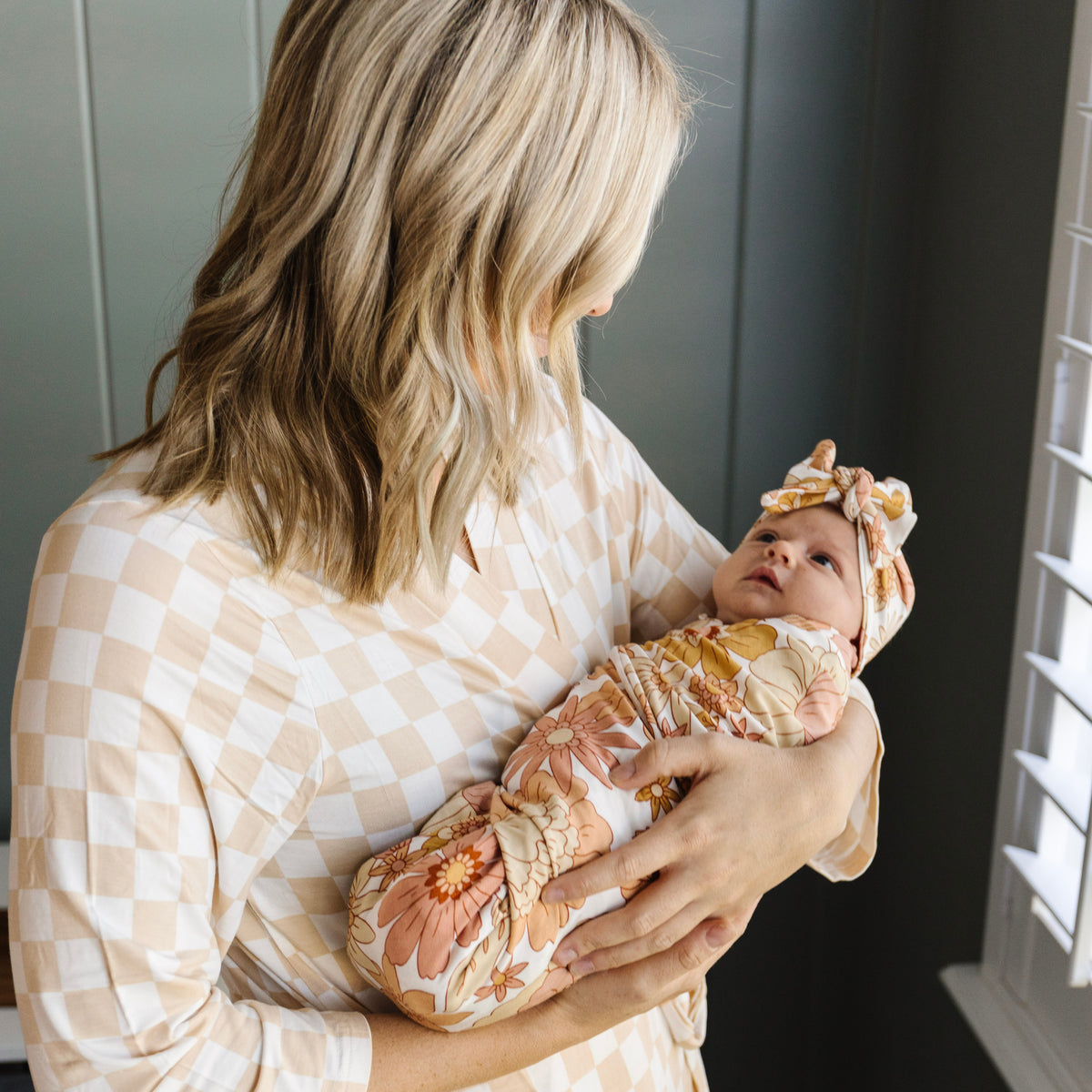 Winnie Swaddle & Headband Set Milkmaid Goods