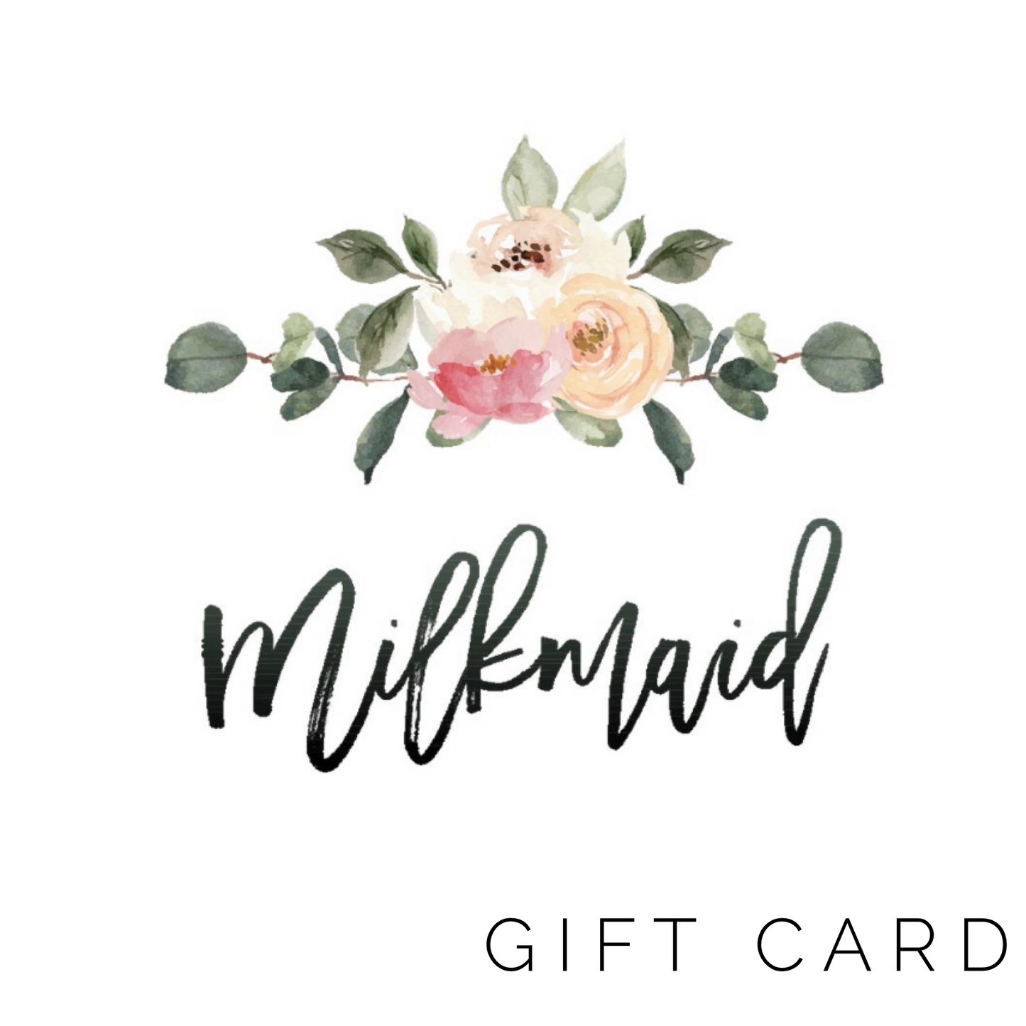 $100 Milkmaid Goods Gift Card