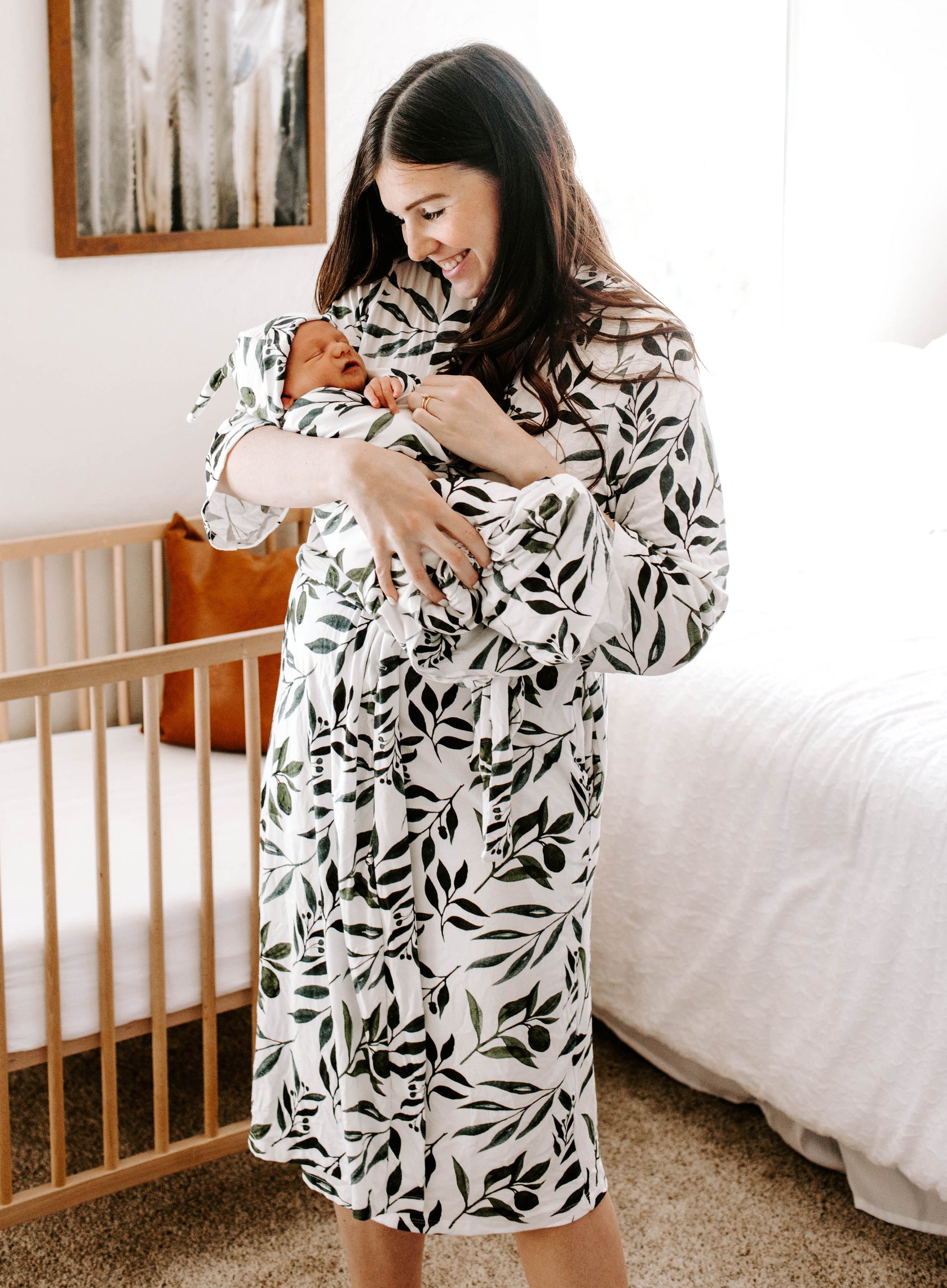 Oliver Swaddle and Hat Set Milkmaid Goods