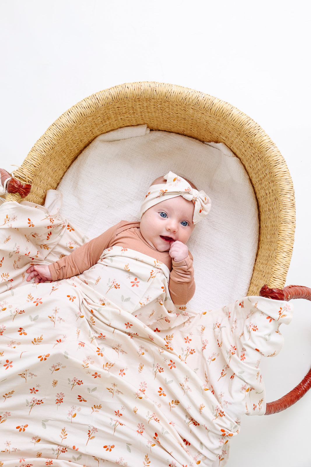 Hazel Swaddle Blanket & Headband Set