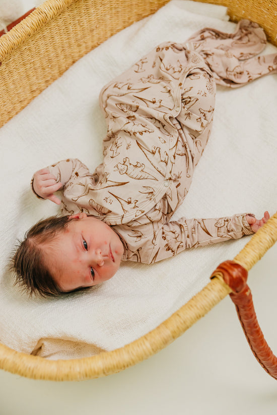 Kimono Knotted Gown in Henry