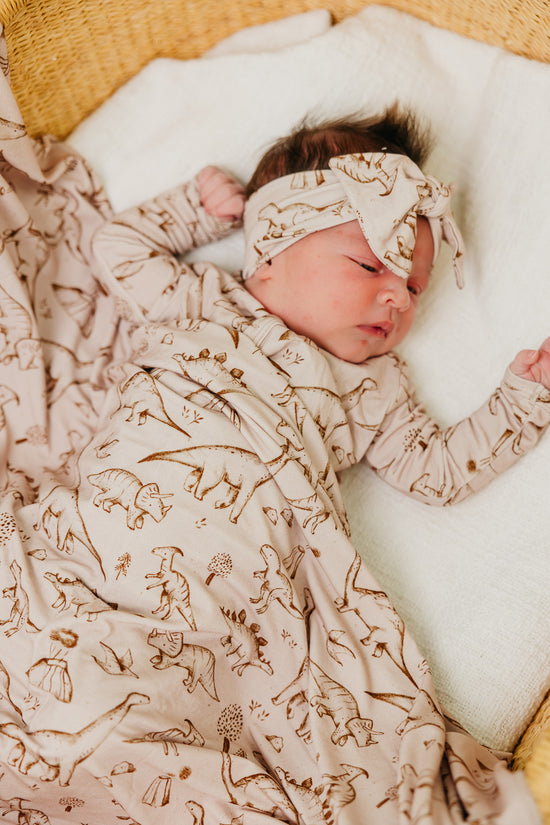 Henry Swaddle Blanket & Headband Set