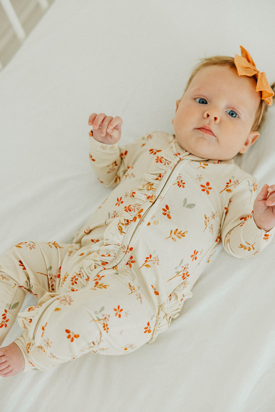 Hazel Ruffled Baby Romper