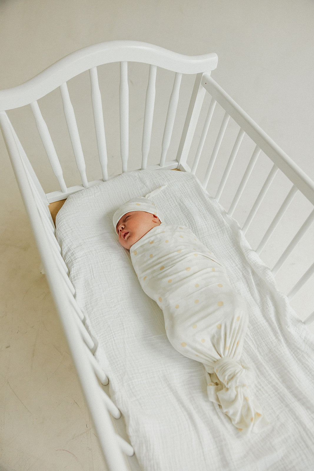 Delilah Swaddle and Hat Set