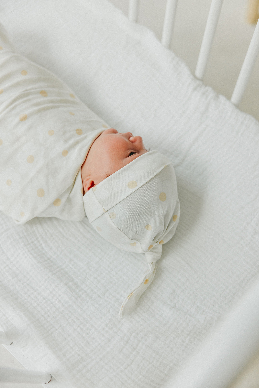 Delilah Swaddle and Hat Set