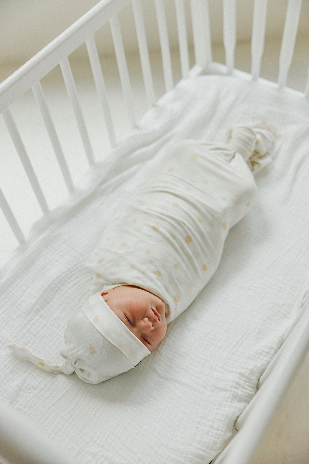 Delilah Swaddle and Hat Set