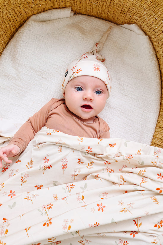 Hazel Swaddle and Hat Set