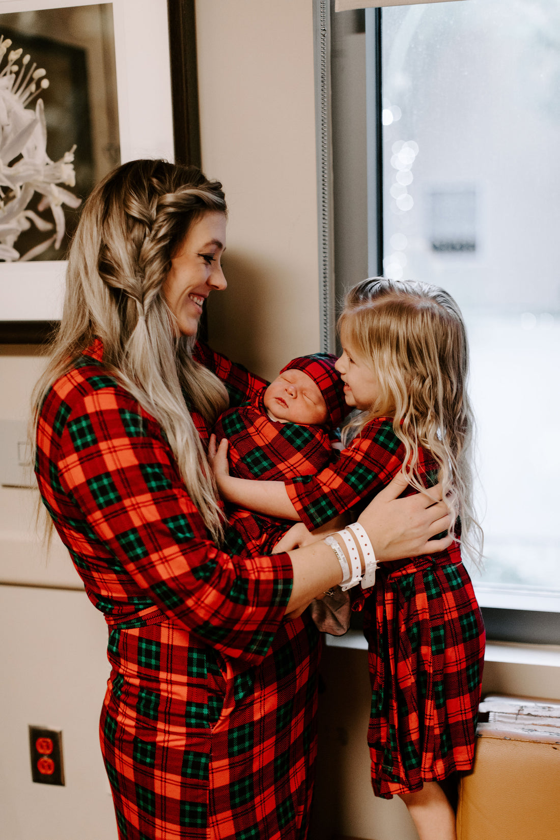 Christmas Plaid Milkmaid Robe – Milkmaid Goods