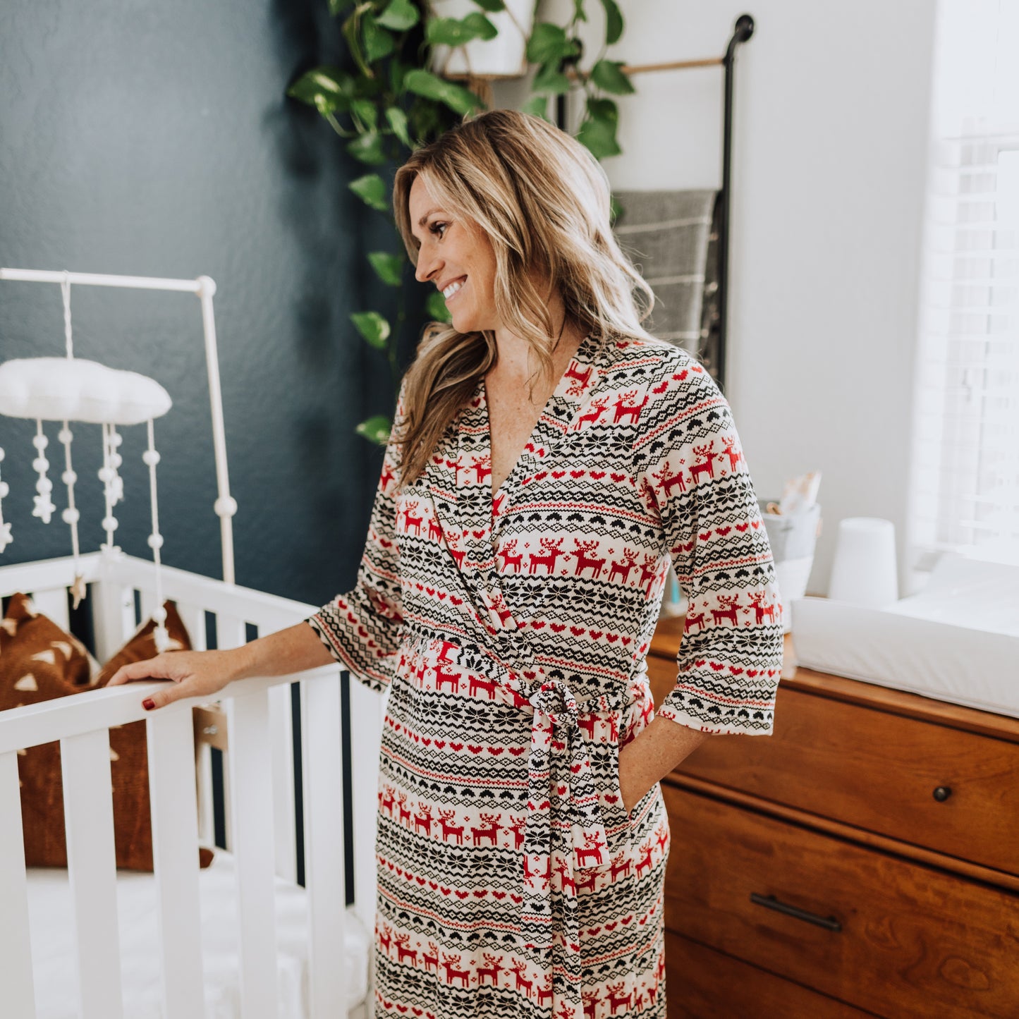 Winter Reindeer Milkmaid Robe Milkmaid Goods Winter Reindeer Milkmaid Robe Milkmaid Goods