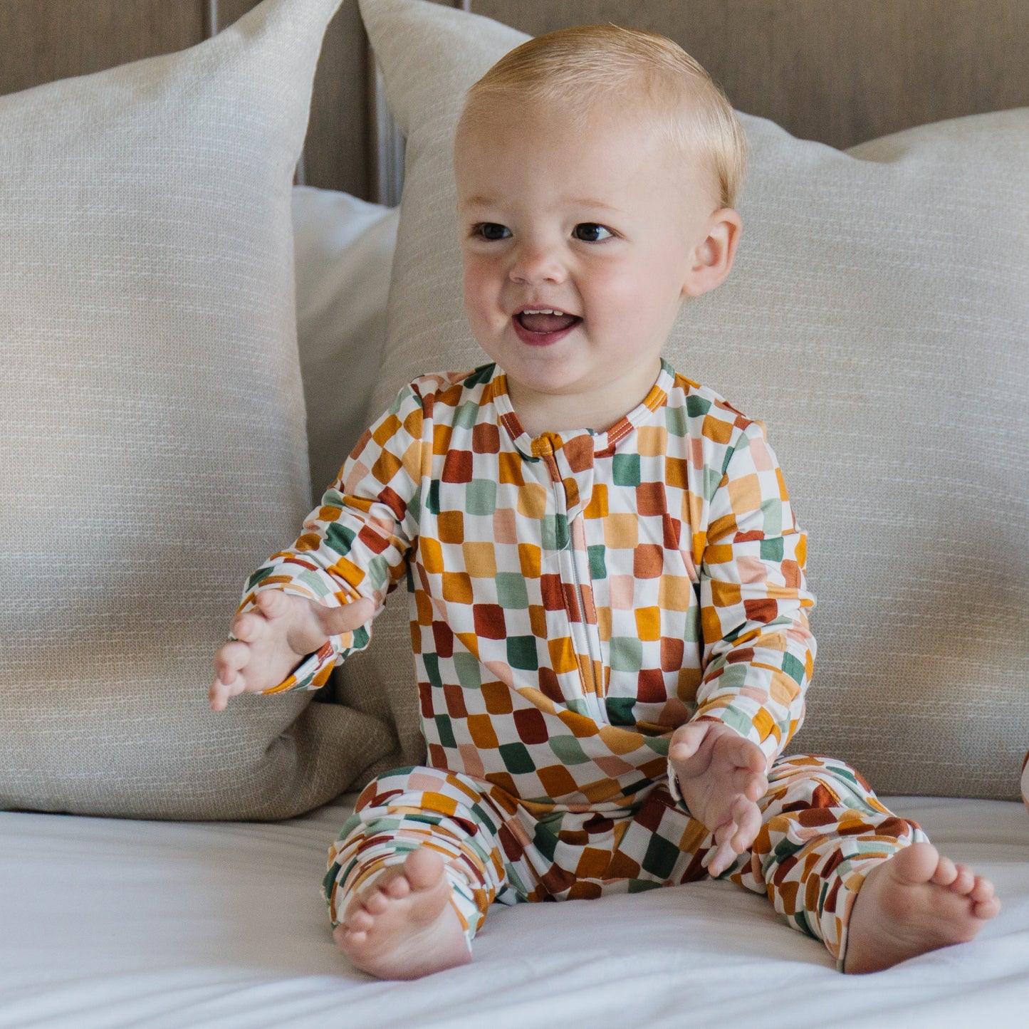 Load image into Gallery viewer, Tucker Baby Romper
