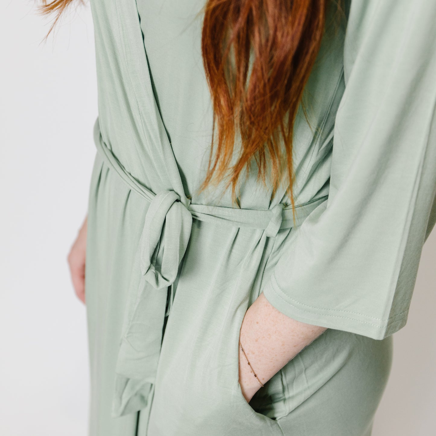 Sage Milkmaid Robe Milkmaid Goods Sage Milkmaid Robe Milkmaid Goods