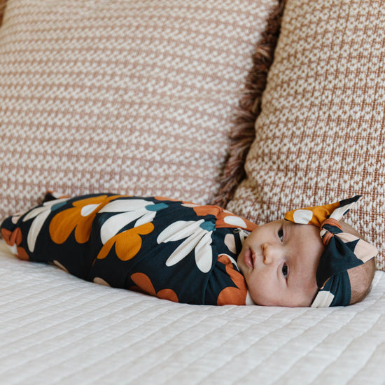 Junie Swaddle Blanket & Headband Set