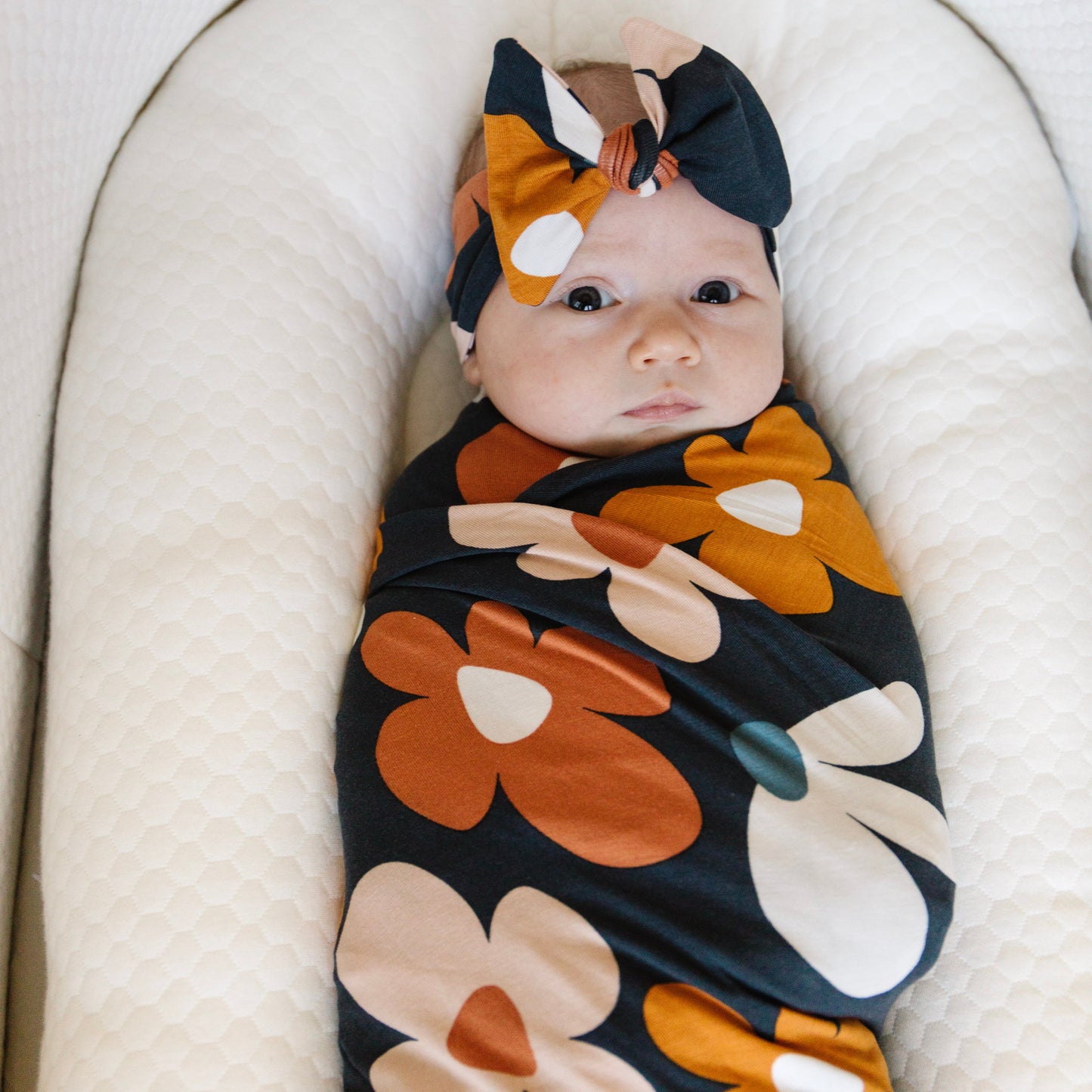 Junie Swaddle Blanket & Headband Set