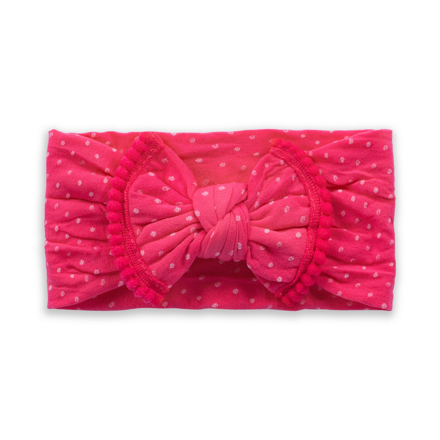 Load image into Gallery viewer, Polka Dot Bow - Watermelon
