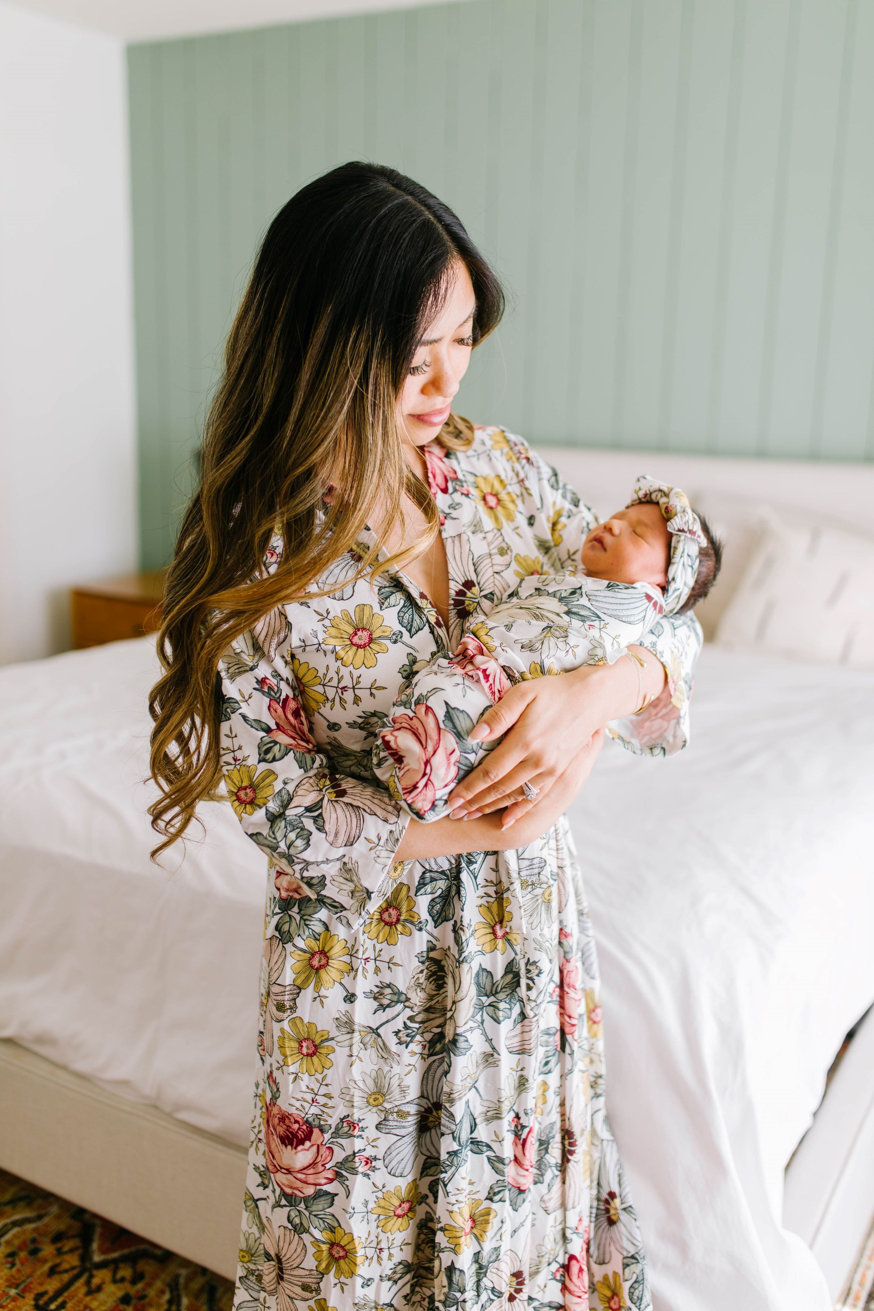 Hattie Swaddle & Headband Set Milkmaid Goods