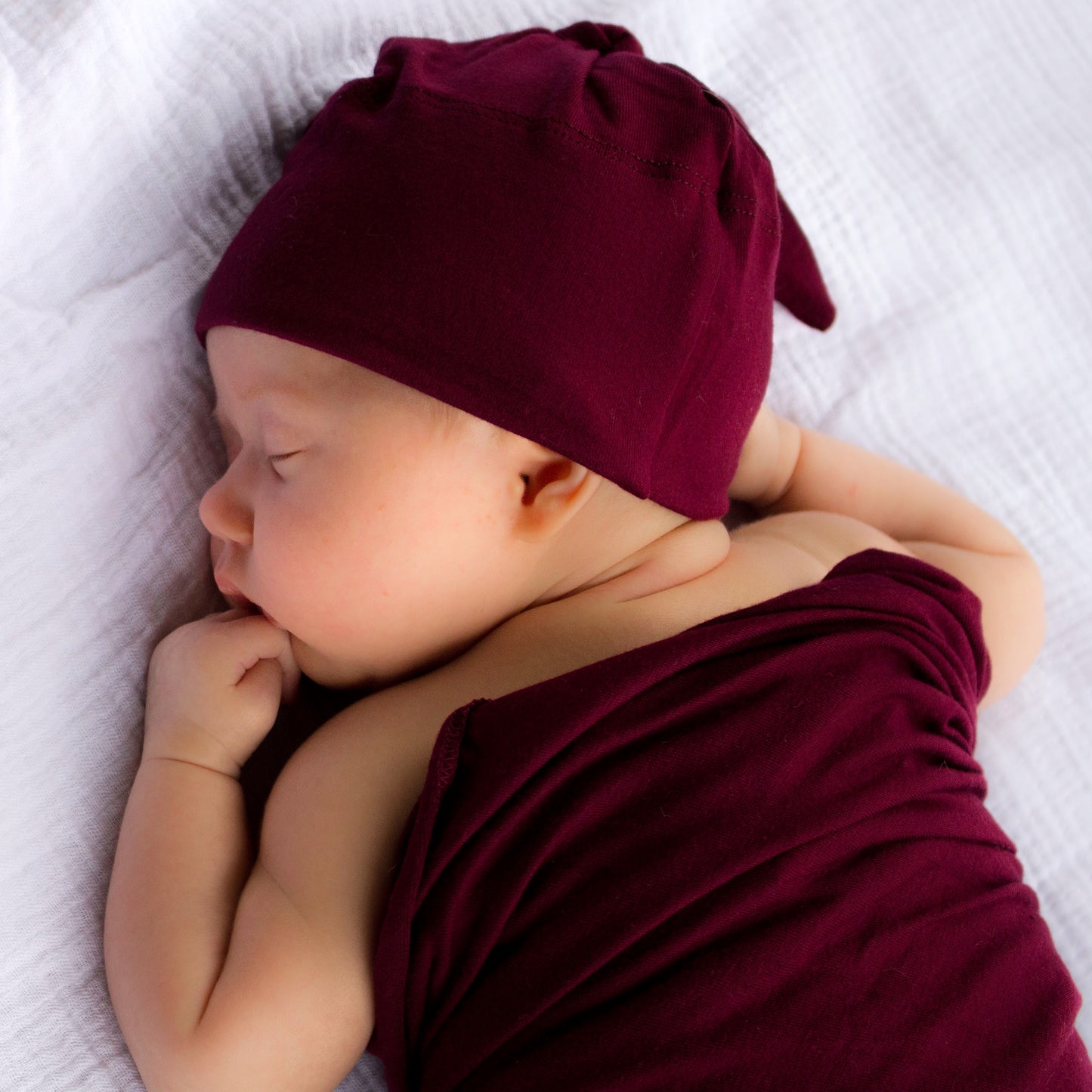 Mulberry Swaddle and Hat Set