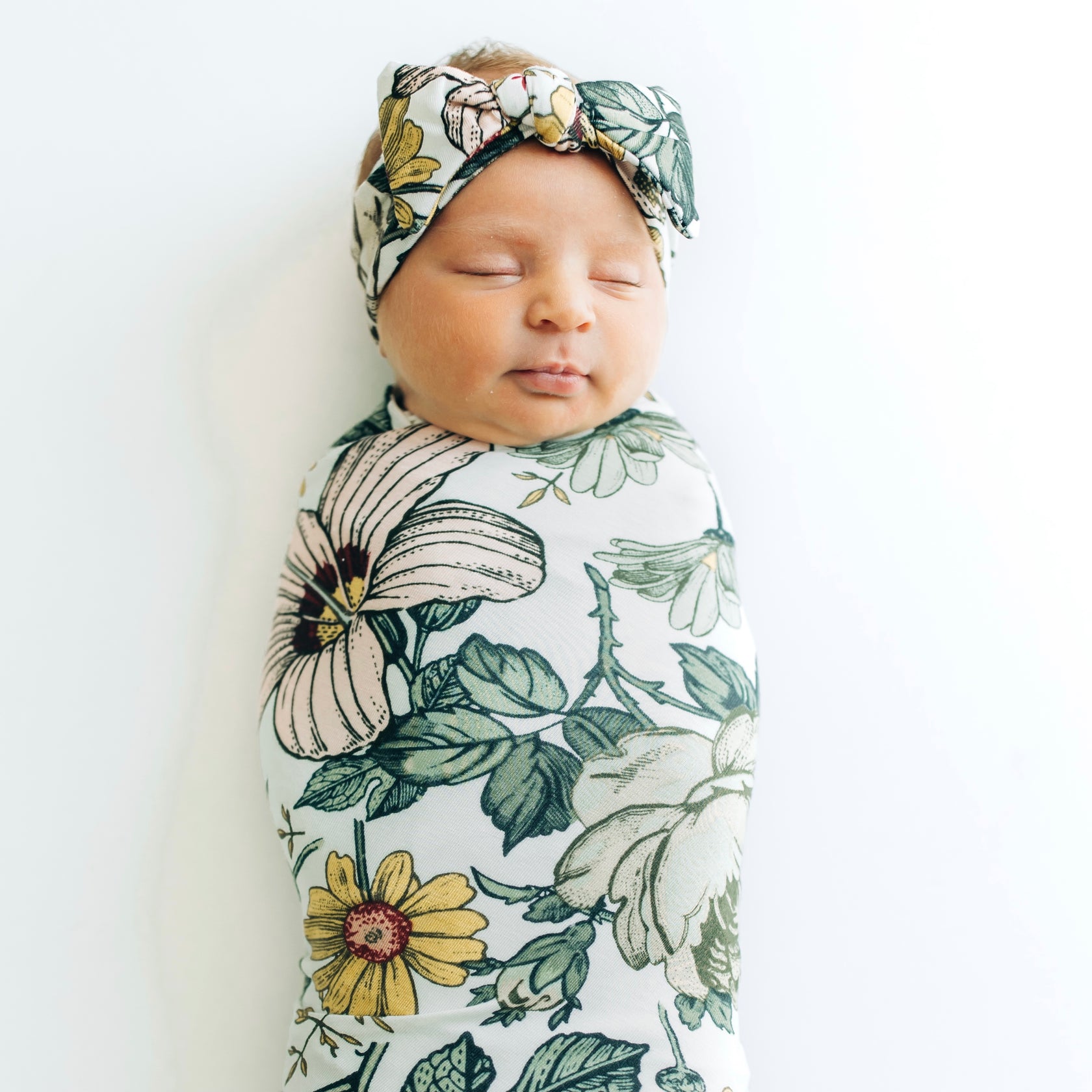 Hattie Swaddle & Headband Set Milkmaid Goods