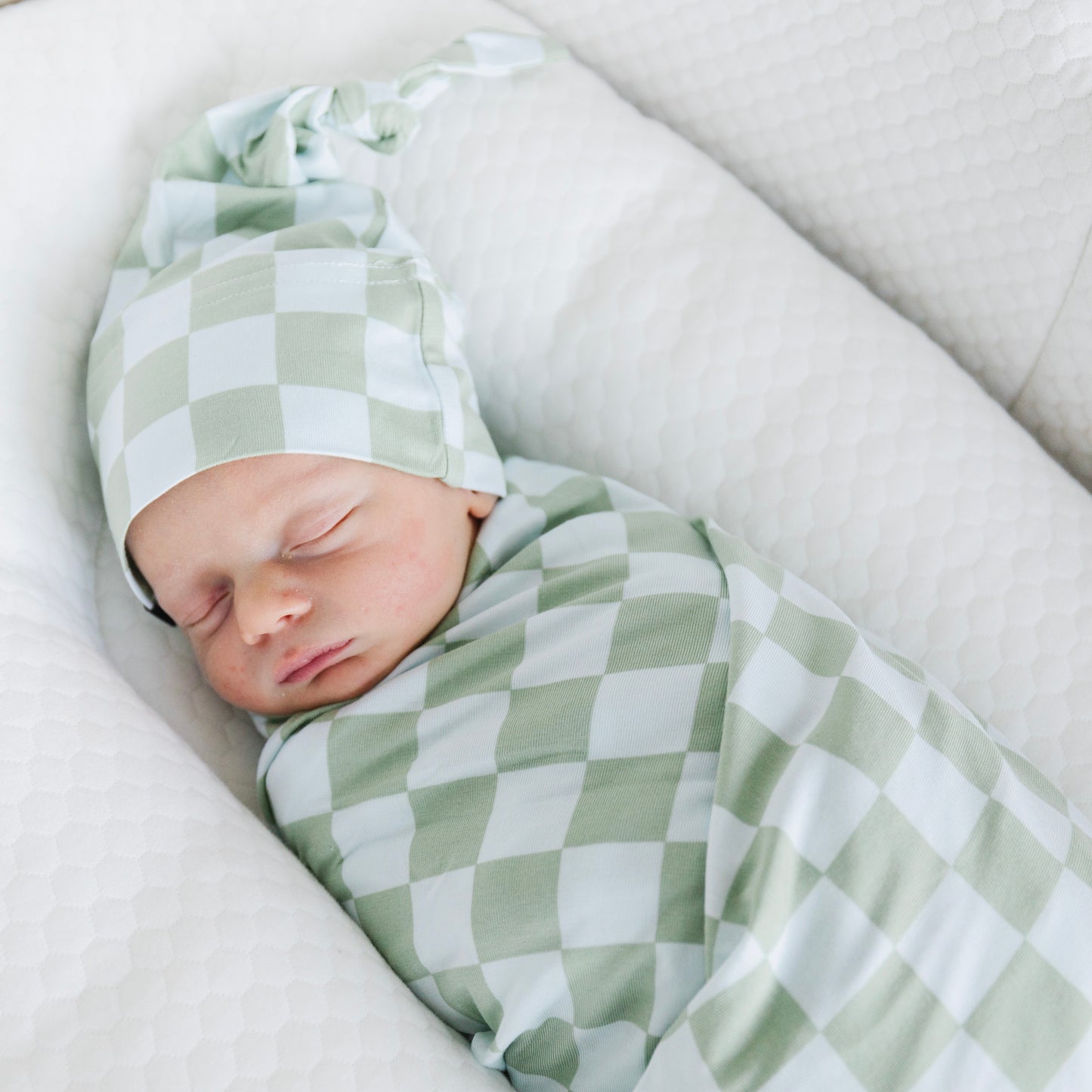 Matty Swaddle Blanket and Hat Set